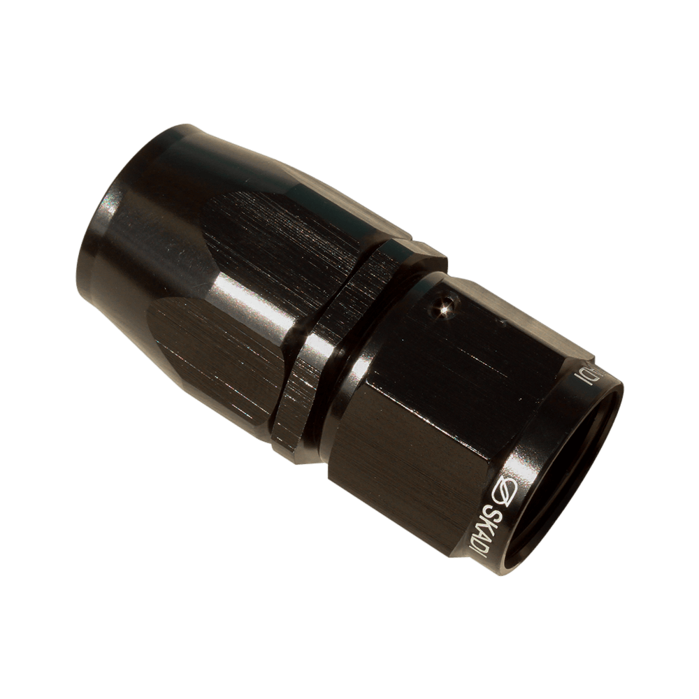 AN-10 Straight Hose Fitting, Black | SKADI - Image 4