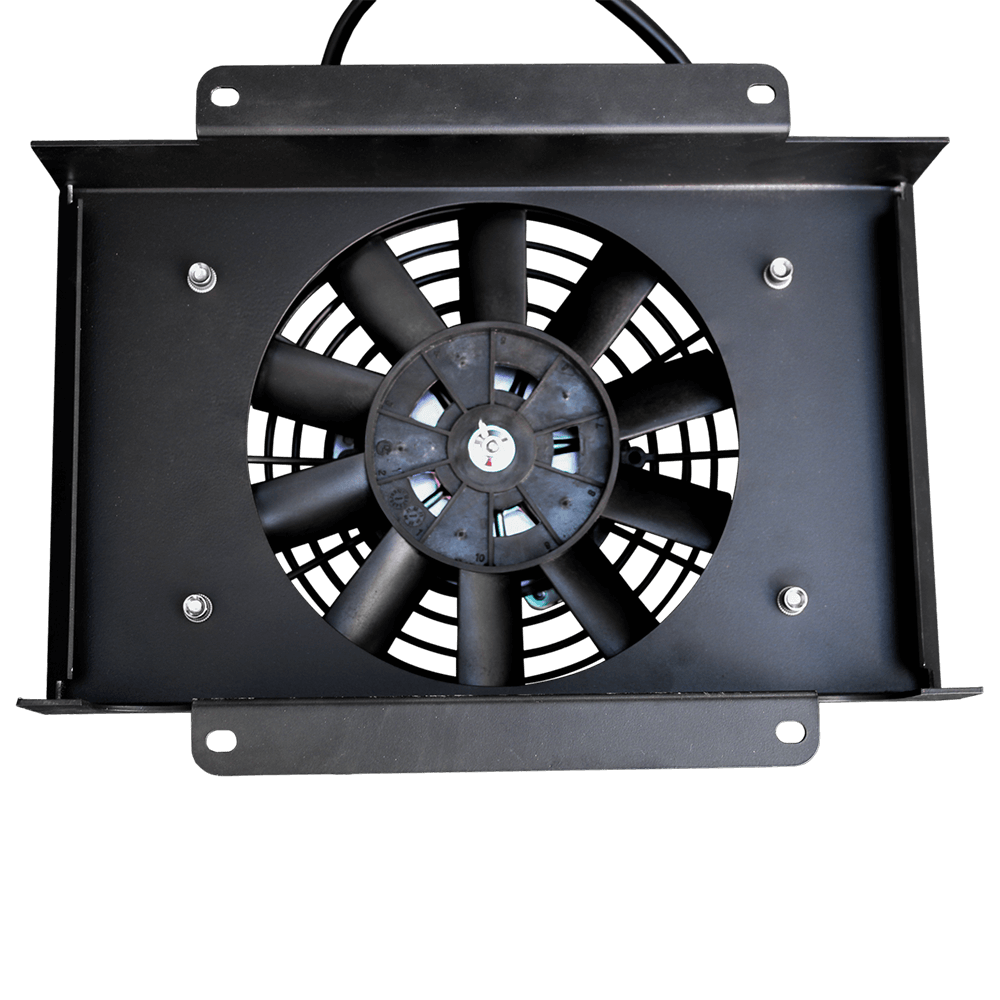 25-Row AN-10 Oil Cooler with Fan Shroud | SKADI - Image 3