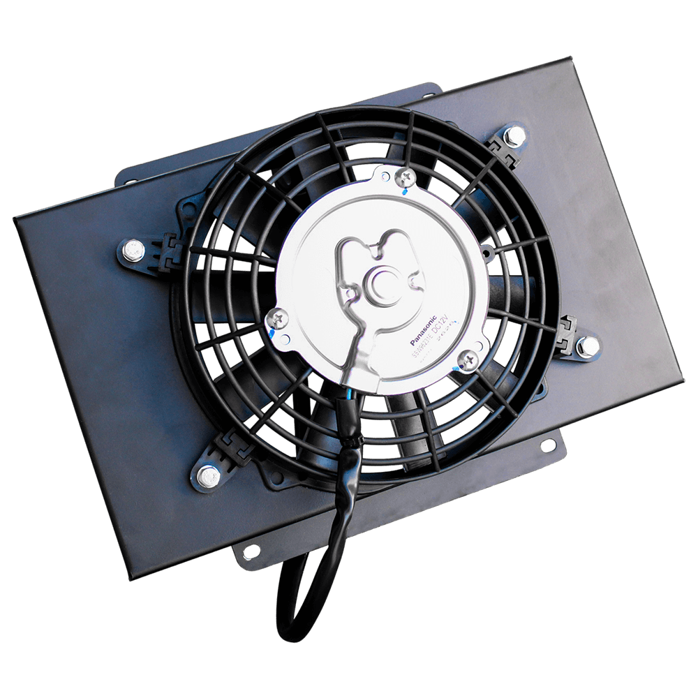 25-Row AN-10 Oil Cooler with Fan Shroud | SKADI - Image 6