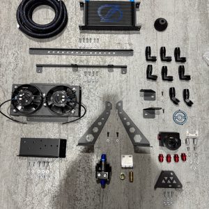 SKADI Mazda MX5 NC 19R FM Cooler w. Therm Relo + Shroud