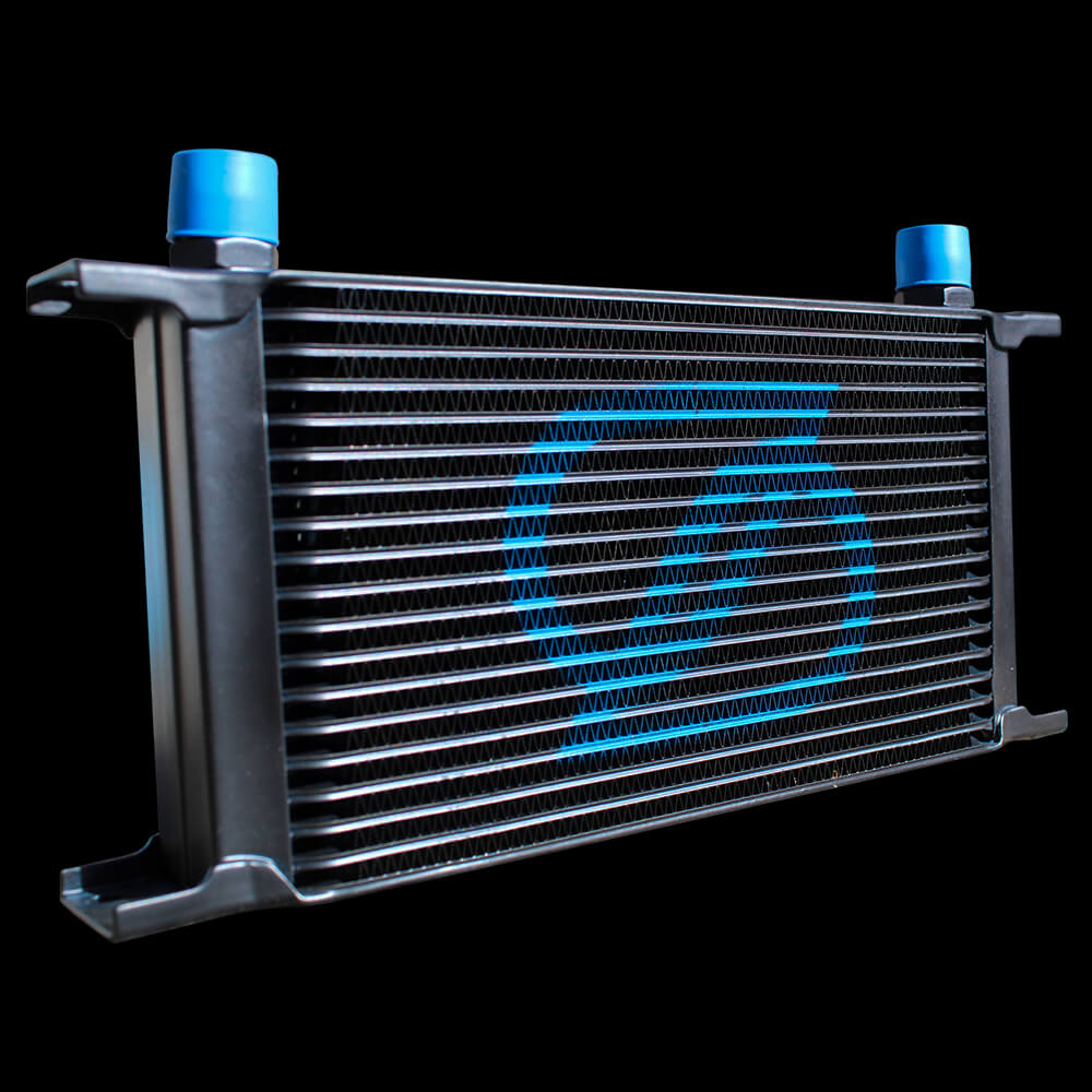 19-Row Mocal-Style AN-10 Oil Cooler, Black | SKADI - Image 6