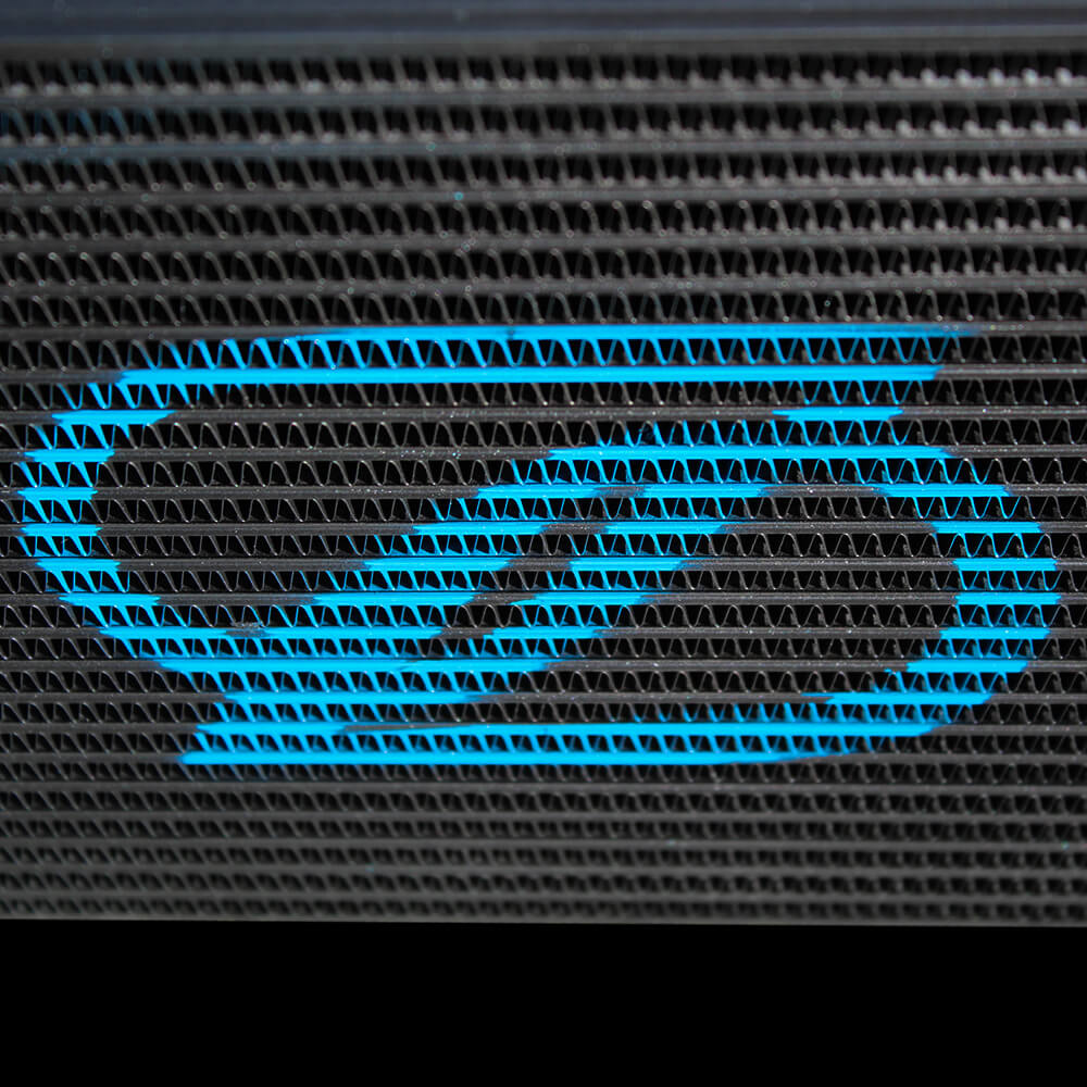 25-Row Mocal-Style AN-10 Oil Cooler, Black | SKADI - Image 8