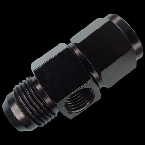AN-10 Male-to-Female Straight Adapter, M14 × 1.5, Black | SKADI