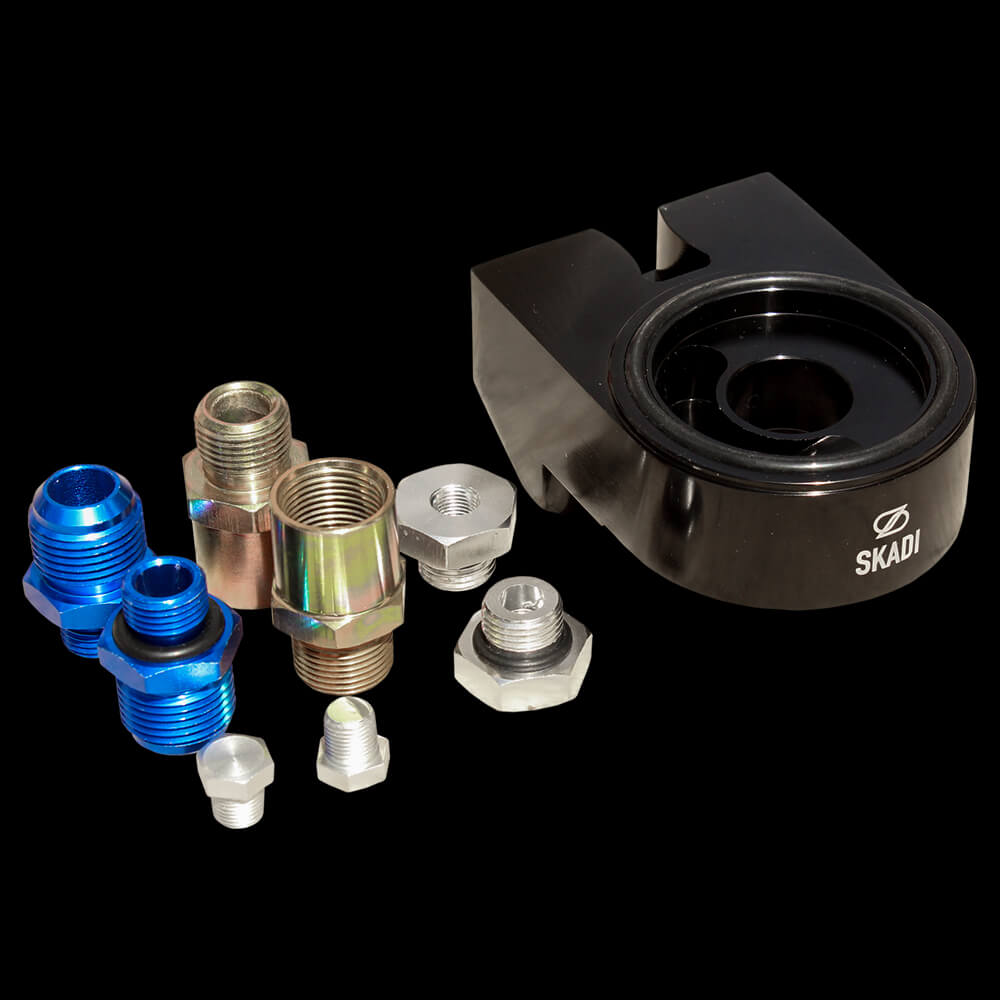SKO-015 Low-Clearance Oil Filter Sandwich Plate Adapter | SKADI