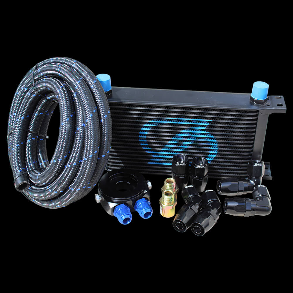 SKADI Toyota MR-S 1ZZ-FE 19 Row Oil Cooler Kit, 99/10->07/07