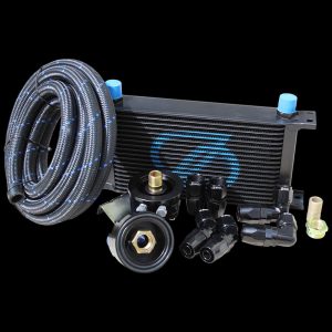 SKADI Honda CIVIC D17A 19 Row Oil Cooler Relocation Kit, 00/09->05/08