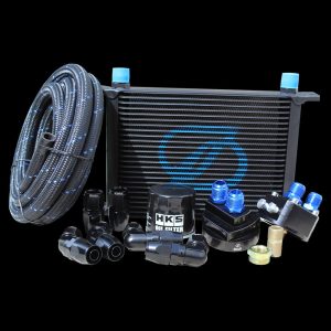 SKADI Toyota MR-S 1ZZ-FE 25 Row Oil Cooler Relocation Kit + HKS Filter, 99/10->07/07