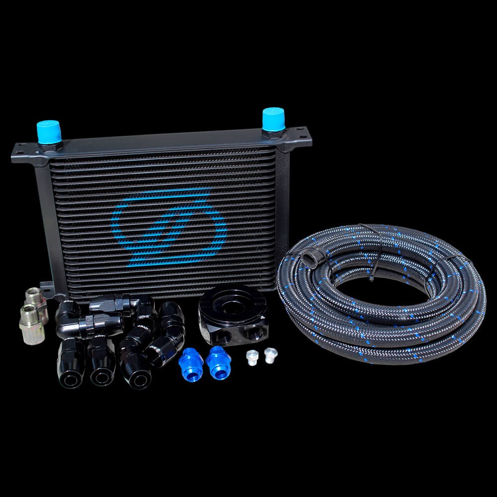 SKADI Toyota MR-S 1ZZ-FE 25 Row Oil Cooler Kit, 99/10->07/07