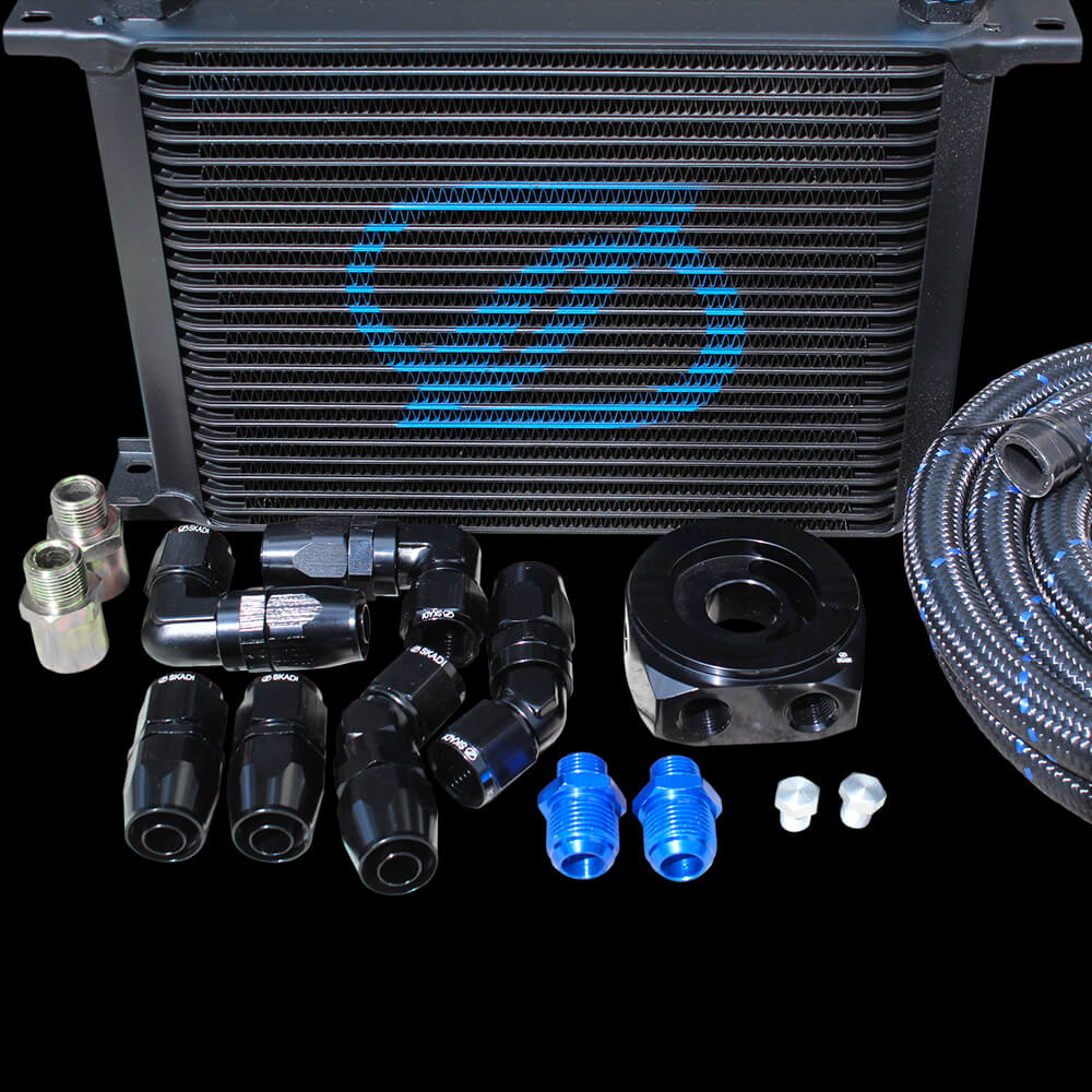SKADI Honda CIVIC TYPE R K20C 25 Row Oil Cooler Kit, 15/12->17/08 - Image 2