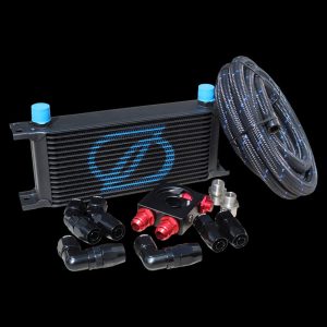 SKADI Honda CIVIC TYPE R K20C 16 Row Oil Cooler Thermostatic Kit, 15/12->17/08