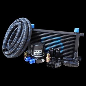 SKADI Toyota MR-S 1ZZ-FE 19 Row Oil Cooler Kit + HKS Filter, 99/10->07/07